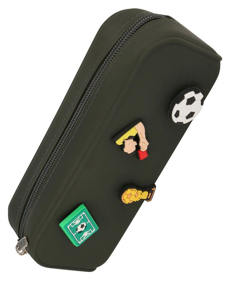 Online Pen Fußball ONLINE PEN Schlampermäppchen Soccer mit Pins, Etui