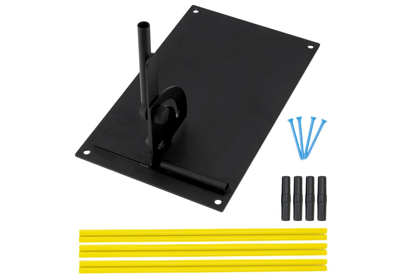 Youyijia Trainingshilfe Golf Schwungtrainer mit Alignment Sticks Swing Plane Trainer Basis