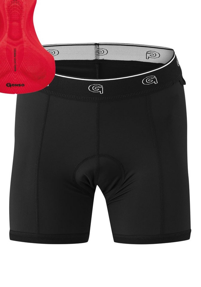 Gonso Fahrradhose Sitivo Shorts Bikeshorts mit innovativem Sitzpolsterkonzept