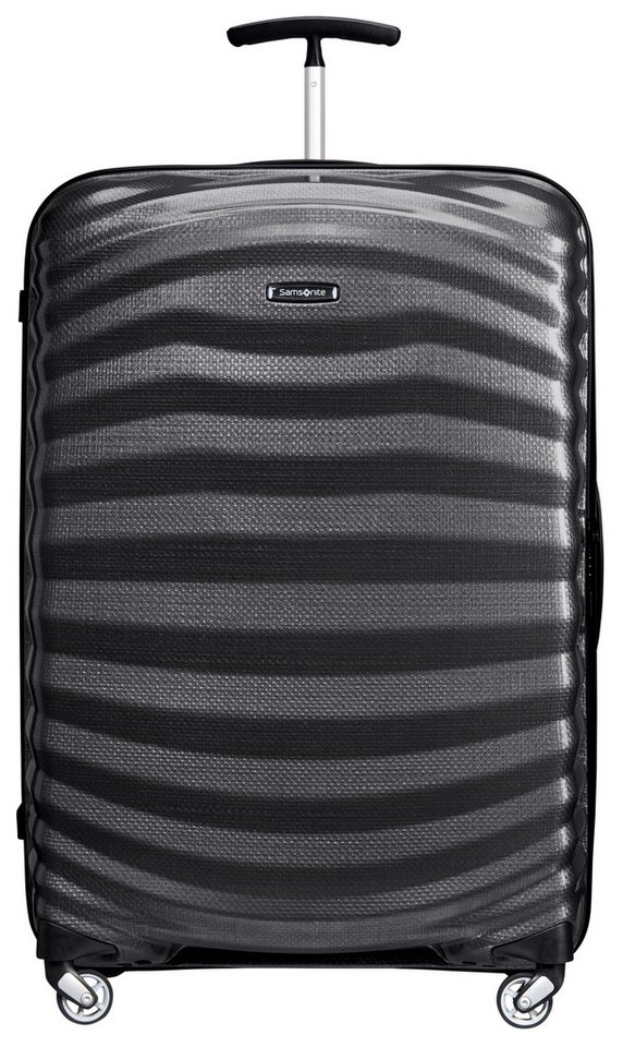 Samsonite Hartschalen-Trolley LITE-SHOCK, verschiedene Größen, 4 Rollen, mit voll gefüttertem Innenraum, mit Trennplatte mit Reißverschluss