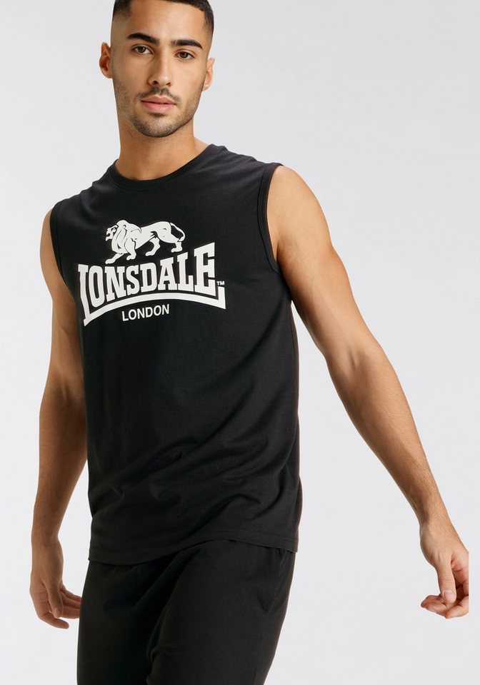 Lonsdale Sportanzug ALLANTON (Set, 2-tlg), 2-teiliges Set, mit kontrastfarbenem Druck auf Brust und Oberschenkel Bild 4