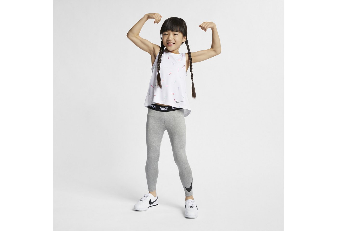 Nike Sportswear Funktionsleggings NKG SPORT ESSENT PRTD LEGGING - für Kinder für Kinder, elastisches Material, extra-enge Beinform Bild 3