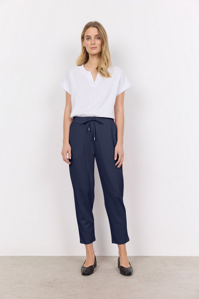 soyaconcept Jogger Pants SC-SIHAM 2 aus Polyester und Elasthan, elastischer Bund mit Kordelzug Bild 4