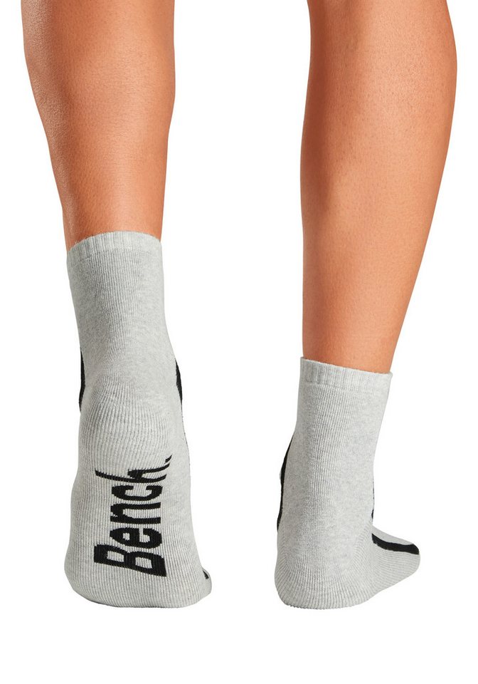Bench. Tennissocken Sportsocken Herren Quartersocks atmungsaktiv (Packung, 6-Paar, Gr. 39-42 bis 47-48) dämpfend durch Hochfersen- Frottee Bild 4