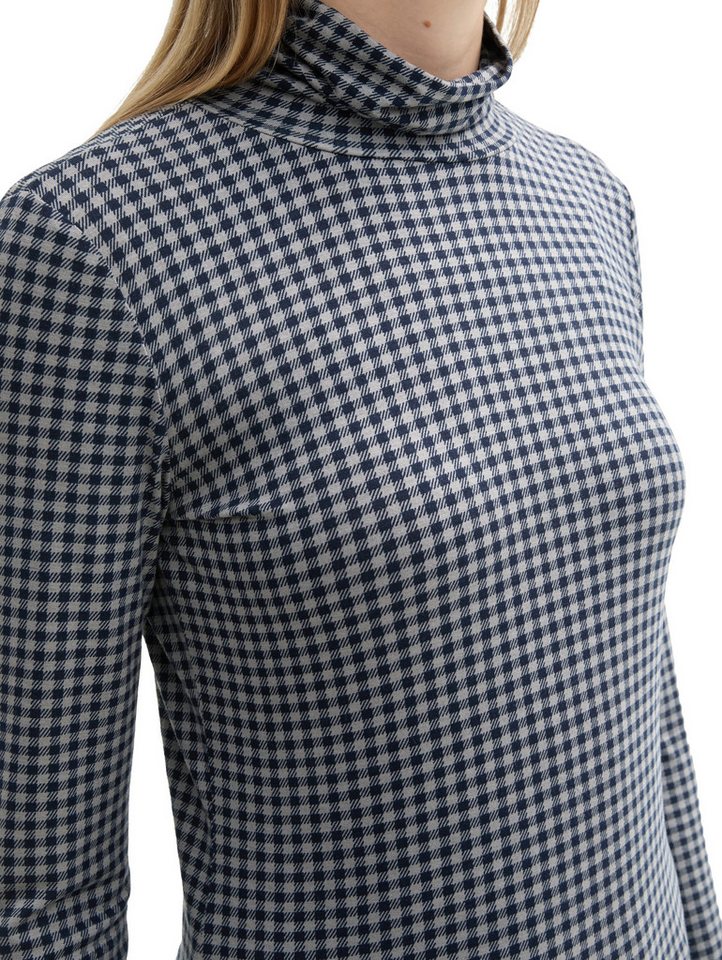 TOM TAILOR Rollkragenshirt mit LENZING™ ECOVERO™