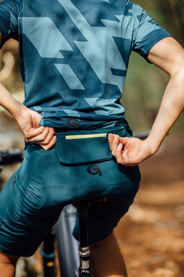 Gonso Radhose NOMESINO Damen Bike-Shorts, MTB Fahrradhose mit Sitzpolster, Bund flexibel Bild 3