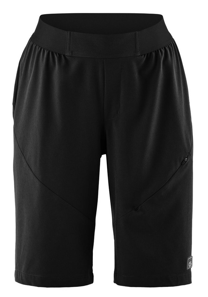 Gonso Fahrradhose Essential Shorts Light W Damen Bike-Shorts, leichte Radhose mit elastischem Bund und RV-Tasche