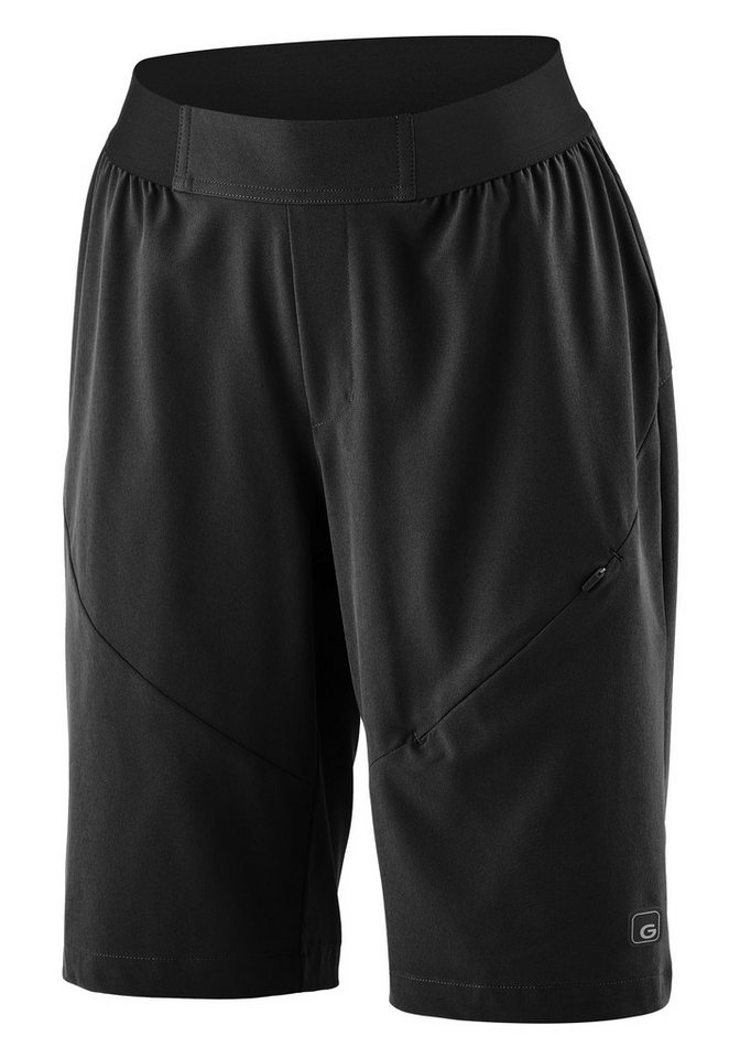 Gonso Fahrradhose Essential Shorts Light W Damen Bike-Shorts, leichte Radhose mit elastischem Bund und RV-Tasche Bild 2
