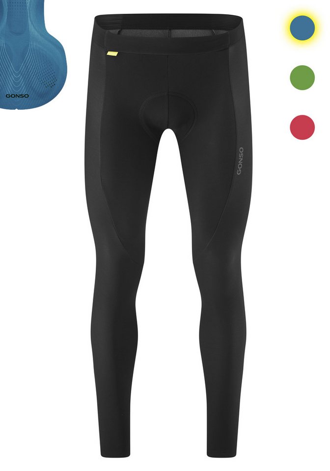 Gonso Fahrradhose Sitivo Tight M Herren Radhose, Radlerhose mit speziellem Sitzpolster, Tight Fit