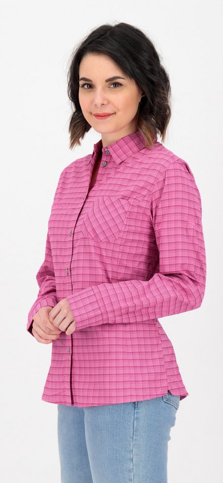 DEPROC Active Outdoorhemd PHOENIX III LS WOMEN auch in Großen Größen erhältlich