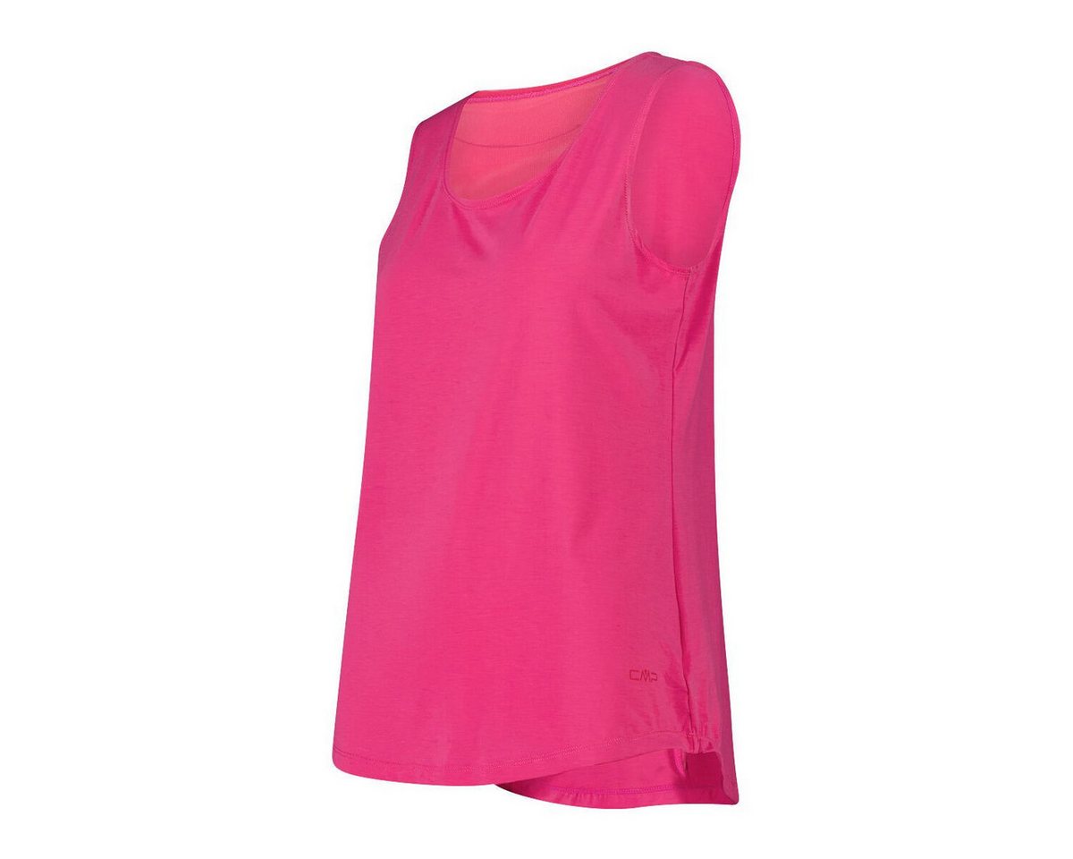 CMP Funktionstop WOMAN TOP mit V-Ausschnitt, in Stretchgewebe, geruchshemmend