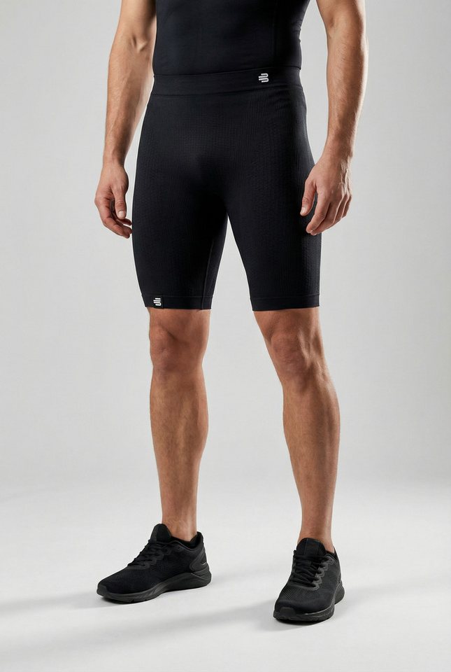 Bauerfeind Funktionstights COMPRESSION TIGHTS SHORT mit gezielter Zonenkompression, aktivierende Kompressionszonen
