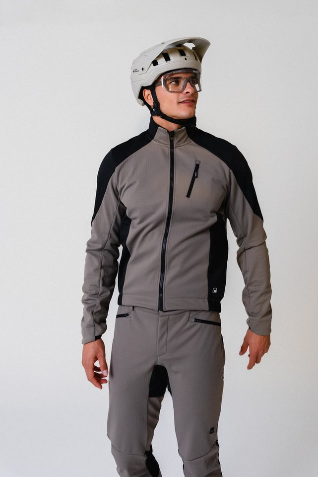 Gonso Fahrradjacke TRAIL JACKET SOFTSHELL M Wasserabweisend, strapazierfähig, atmungsaktiv Bild 5