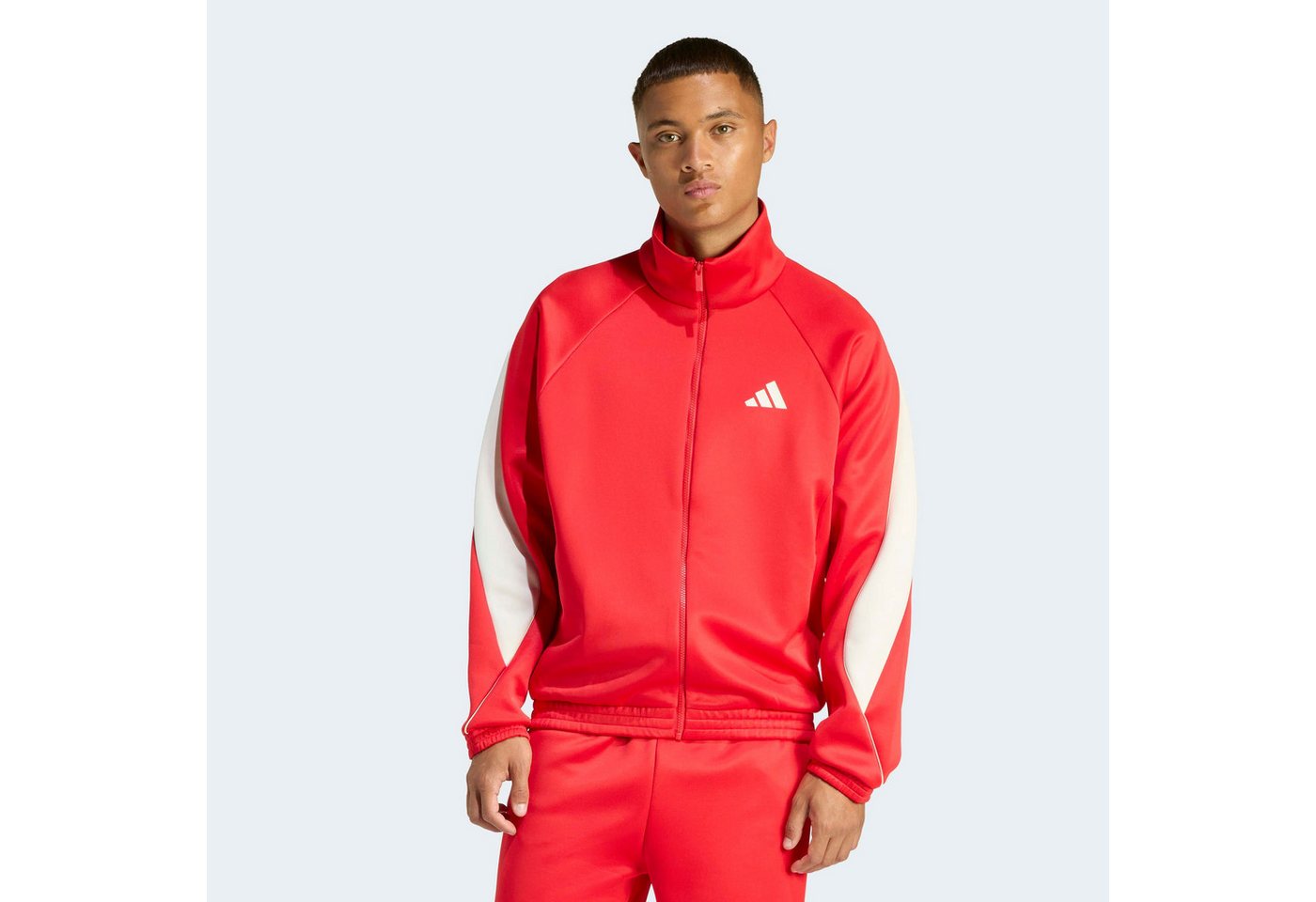 adidas Sportswear Trainingsjacke M STADIUM TT aus Polyester und Baumwolle, mit Rollkragen, lockere Passform Bild 2