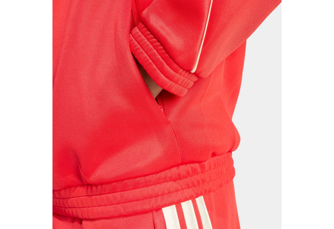 adidas Sportswear Trainingsjacke M STADIUM TT aus Polyester und Baumwolle, mit Rollkragen, lockere Passform Bild 3