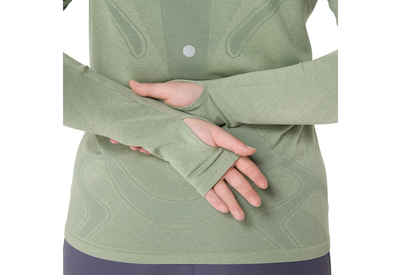 Asics Laufshirt ROAD SEAMLESS LS TOP ACTIBREEZE™ Technologie, Atmungsaktiv, Reflektierend Bild 3
