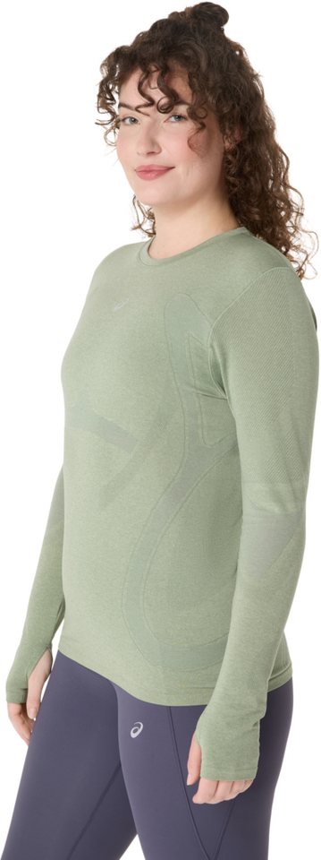 Asics Laufshirt ROAD SEAMLESS LS TOP ACTIBREEZE™ Technologie, Atmungsaktiv, Reflektierend Bild 5
