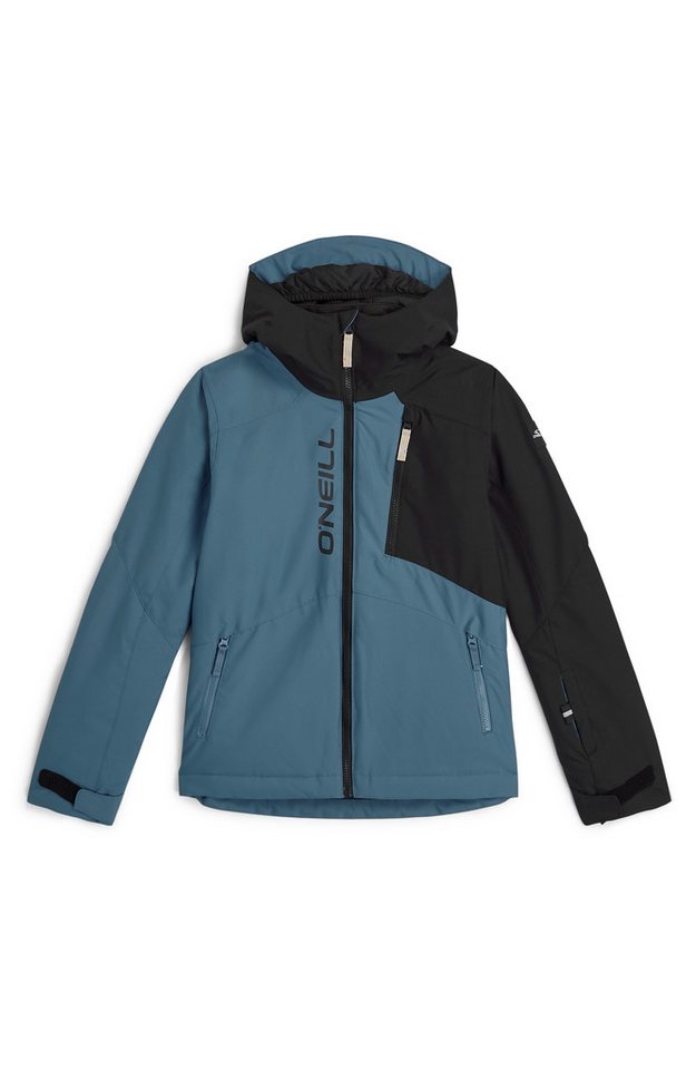 O'Neill Skijacke FWC'CRUZ BLOCK SNOW JACKET mit Kapuze, atmungsaktiv, wasserdicht, winddicht, Wassersäule 10000 mm