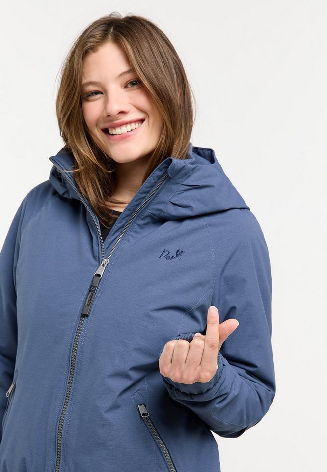 Ragwear Outdoorjacke DIZZIE WARM figurumspielende Passform, hochschließender Kragen, mit Reißverschluss Bild 2