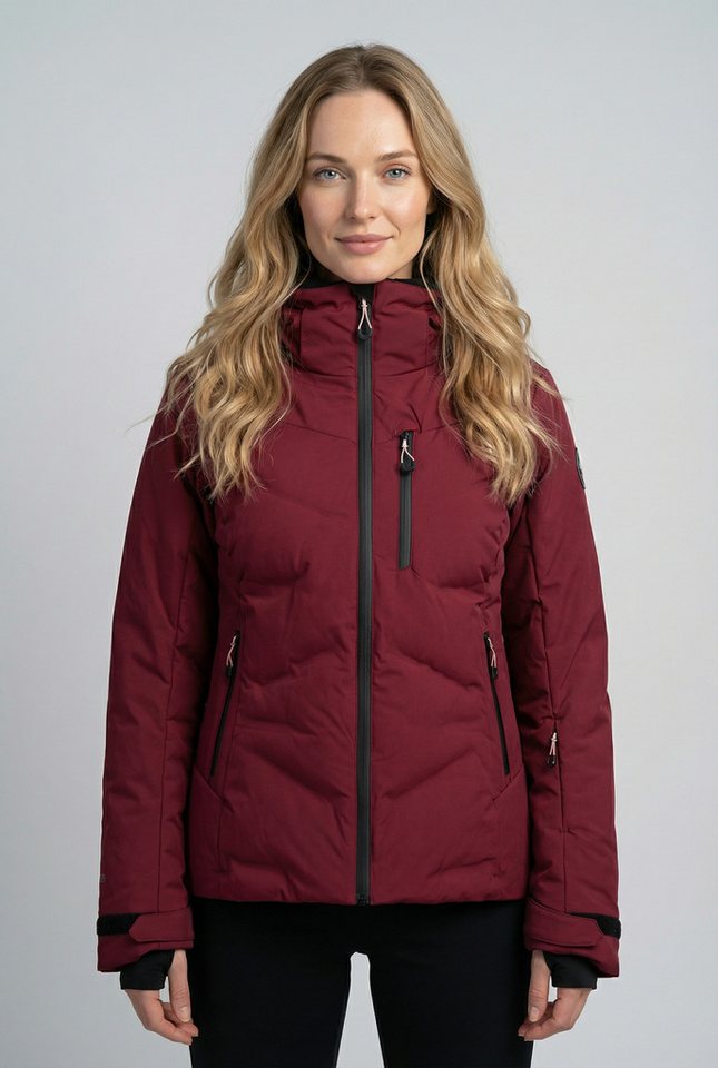 Icepeak Skijacke ICEPEAK FLOVILLA wasserdicht mit Wassersäule 10000, winddicht, aus Polyester