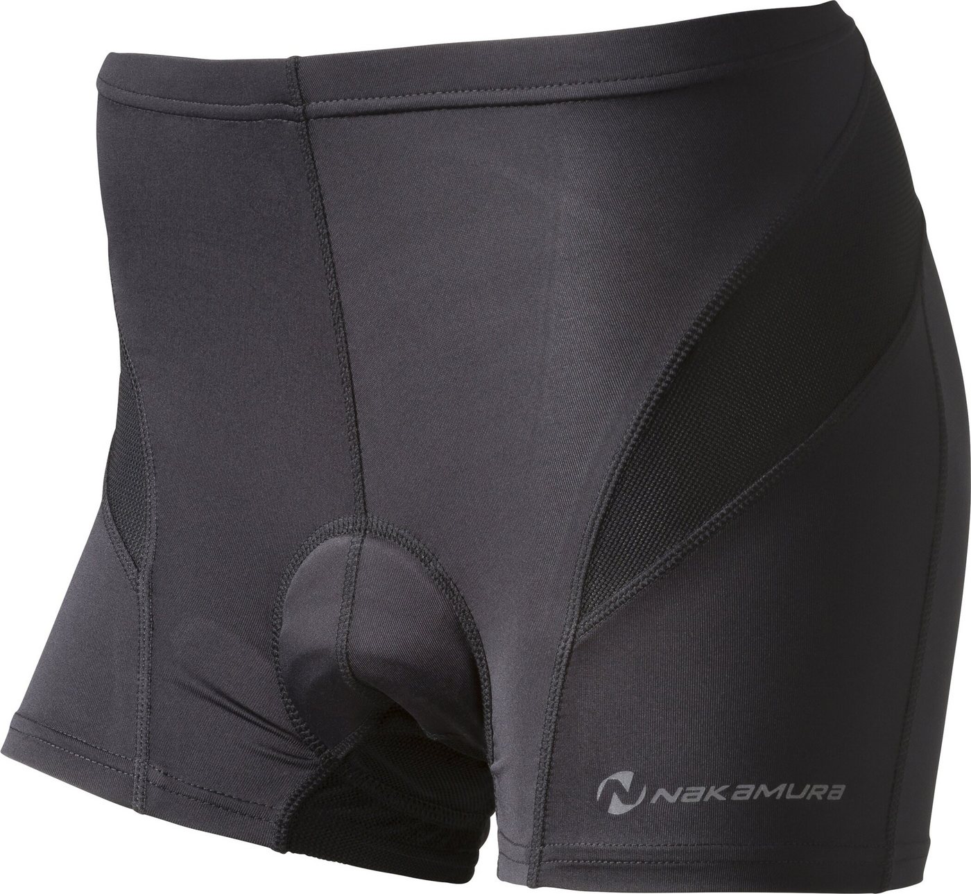 NAKAMURA Fahrradhose Da.-Fahrrad-Hose Cortina II wms mit reflektierenden Details, in unifarbener Optik, atmungsaktiv
