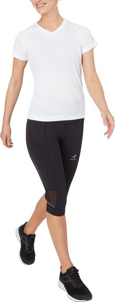 Energetics Trainingsshirt Da.-T-Shirt Natalja SS W mit V-Ausschnitt, Kurzarm-Design, schnell trocknend, atmungsaktiv Bild 3