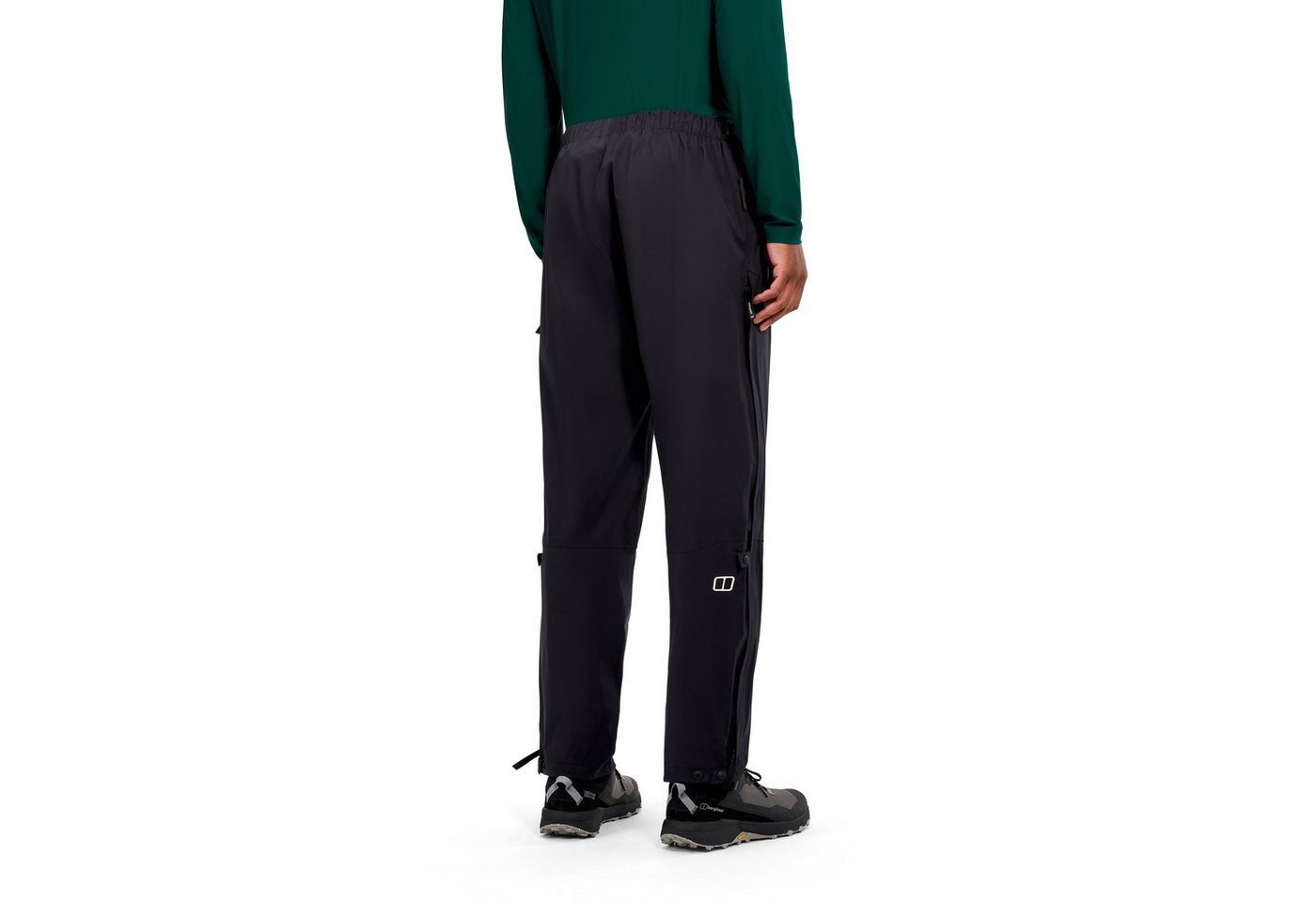 Berghaus Regenhose PACSMART 2.5L RAIN-PANT ohne Verschluss, atmungsaktiv, wasserdicht, aus Polyamid Bild 2