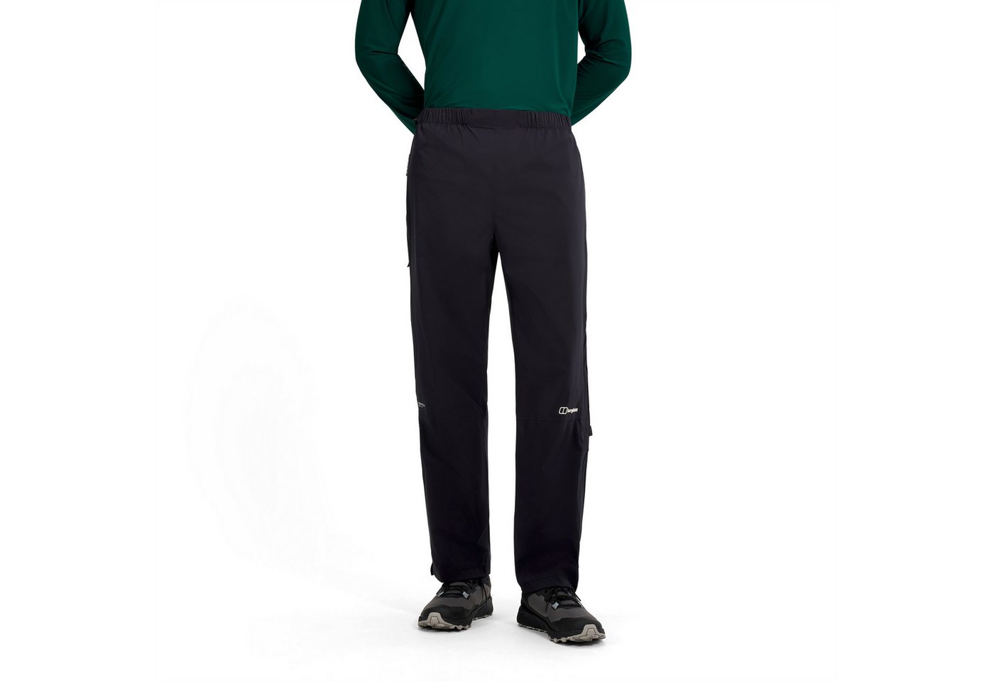 Berghaus Regenhose PACSMART 2.5L RAIN-PANT ohne Verschluss, atmungsaktiv, wasserdicht, aus Polyamid Bild 3