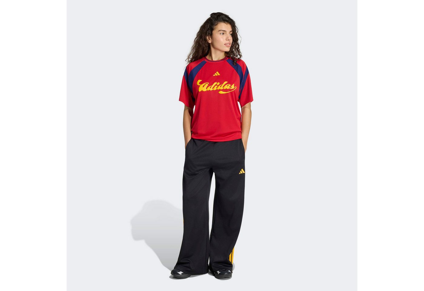 adidas Sportswear Sporthose HOUSE OF TIRO WIDE LEG sportlicher Stil, für Training und Freizeit, mit Kordelverschluss Bild 5