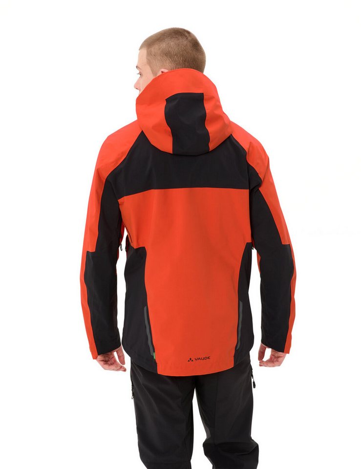 VAUDE Fahrradjacke MEN'S MOAB PRO RAIN JACKET mit Unterarm-Belüftung, winddicht, atmungsaktiv, wasserdicht Bild 4