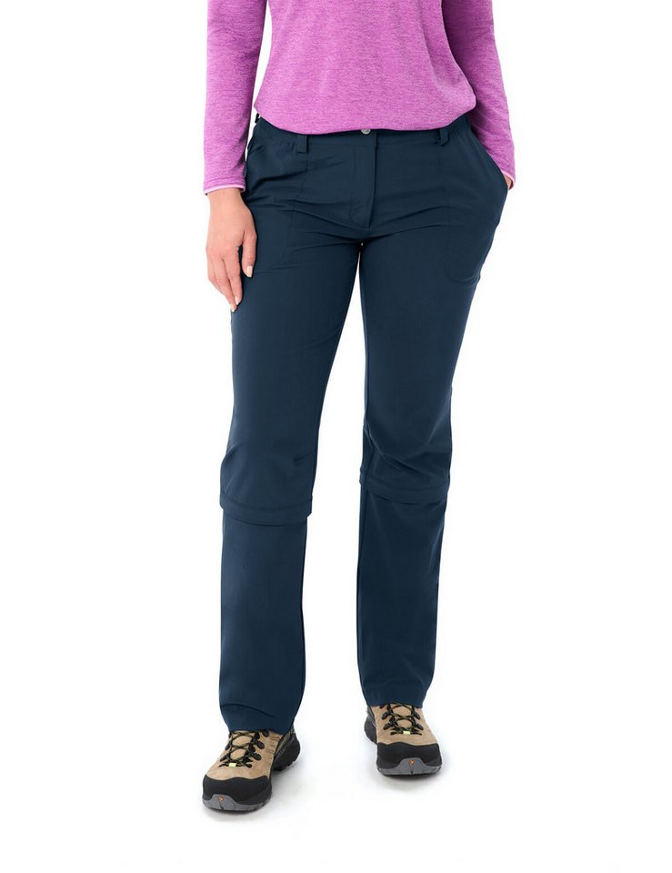 VAUDE Zip-off-Hose WOMEN'S FARLEY STRETCH ZO CAPRI PANTS bequeme Passform, für sportliche Aktivitäten und Outdoor Bild 2