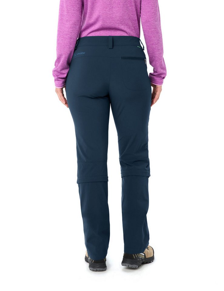 VAUDE Zip-off-Hose WOMEN'S FARLEY STRETCH ZO CAPRI PANTS bequeme Passform, für sportliche Aktivitäten und Outdoor Bild 4