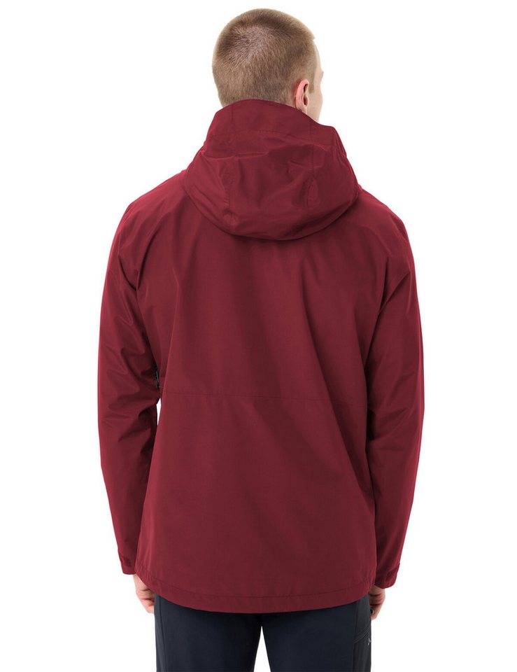 VAUDE Outdoorjacke MEN'S STRATHCONA JACKET sportlicher Stil, winddicht, wasserdicht
