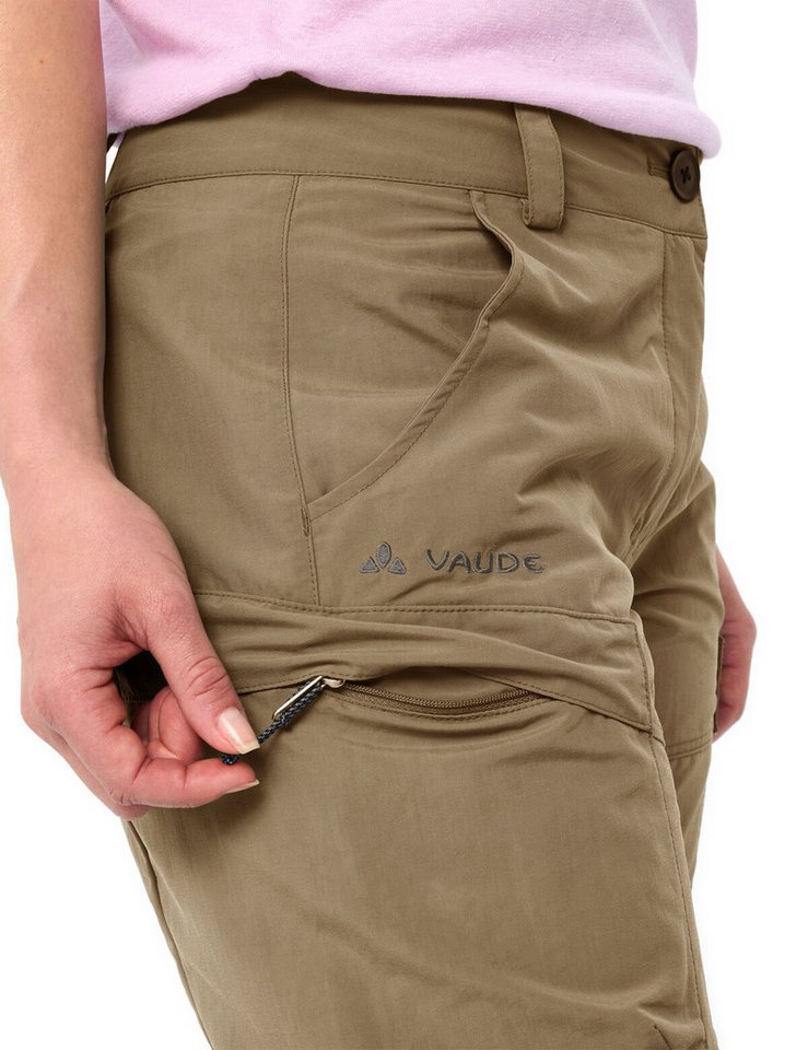 VAUDE Zip-off-Hose WOMEN'S NEYLAND CARGO ZO PANTS schnell trocknendes Material Bild 3