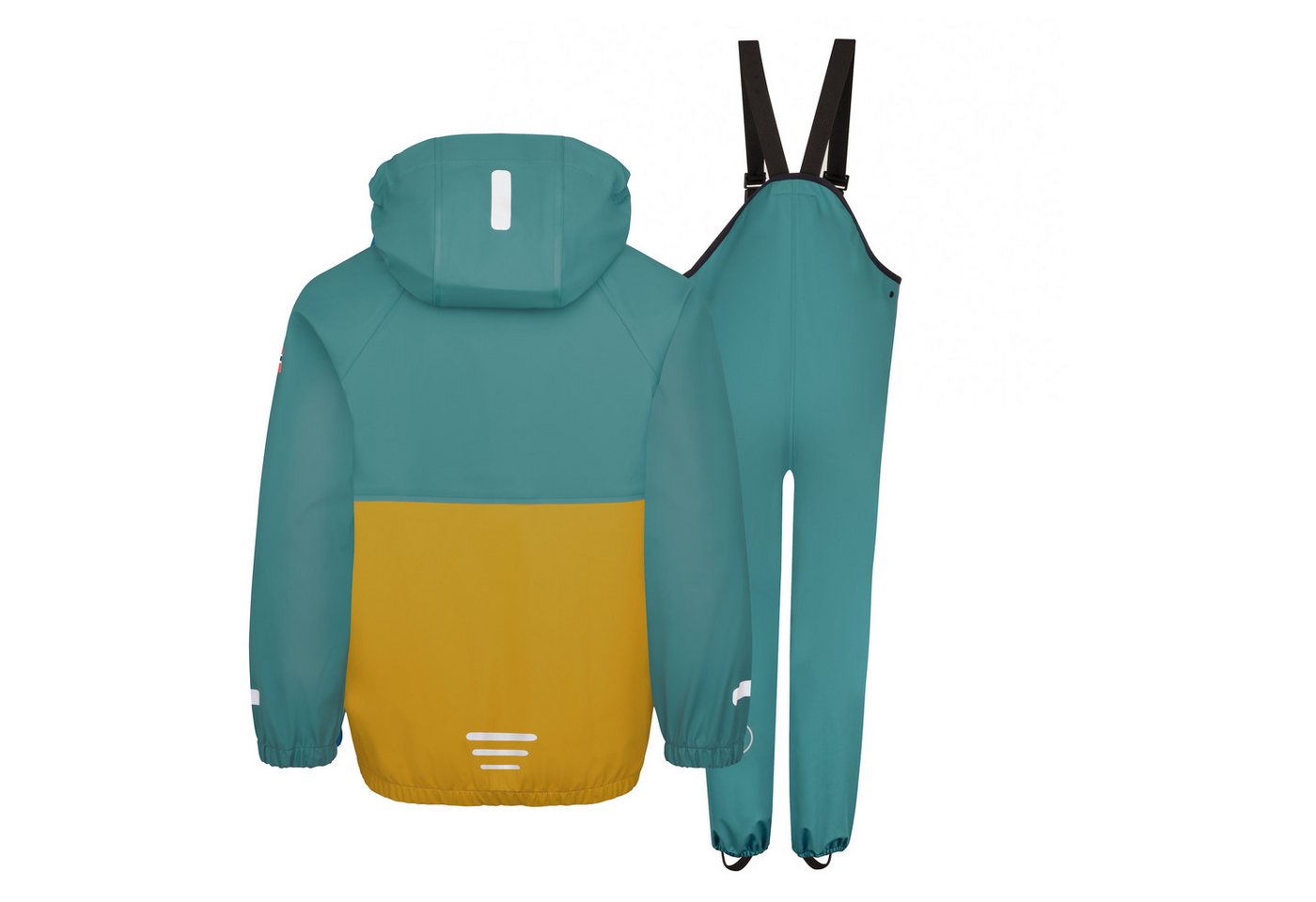 TROLLKIDS Regen- und Matschhose Kids Odda Rain Set XT (2-tlg) für Kinder und Jugendliche, 2-teiliges Set, aus Polyester gefertigt Bild 4
