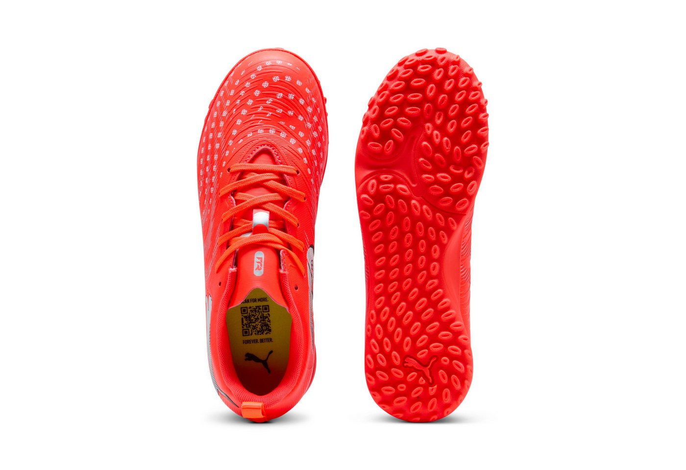 PUMA FUTURE 9 PLAY TT JR Fußballschuh für synthetische Hartplätze und Kunstrasen, elastische Slip-on-Zunge
