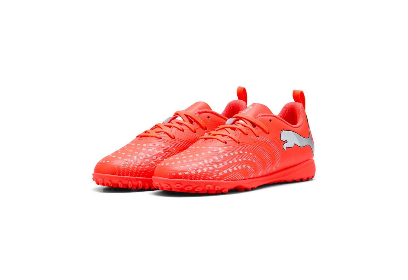 PUMA FUTURE 9 PLAY TT JR Fußballschuh für synthetische Hartplätze und Kunstrasen, elastische Slip-on-Zunge Bild 4