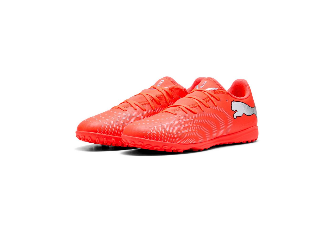 PUMA FUTURE 9 PLAY TT Fußballschuh für harte Naturböden und Kunstrasen, mit elastischer Slip-on-Zunge Bild 2