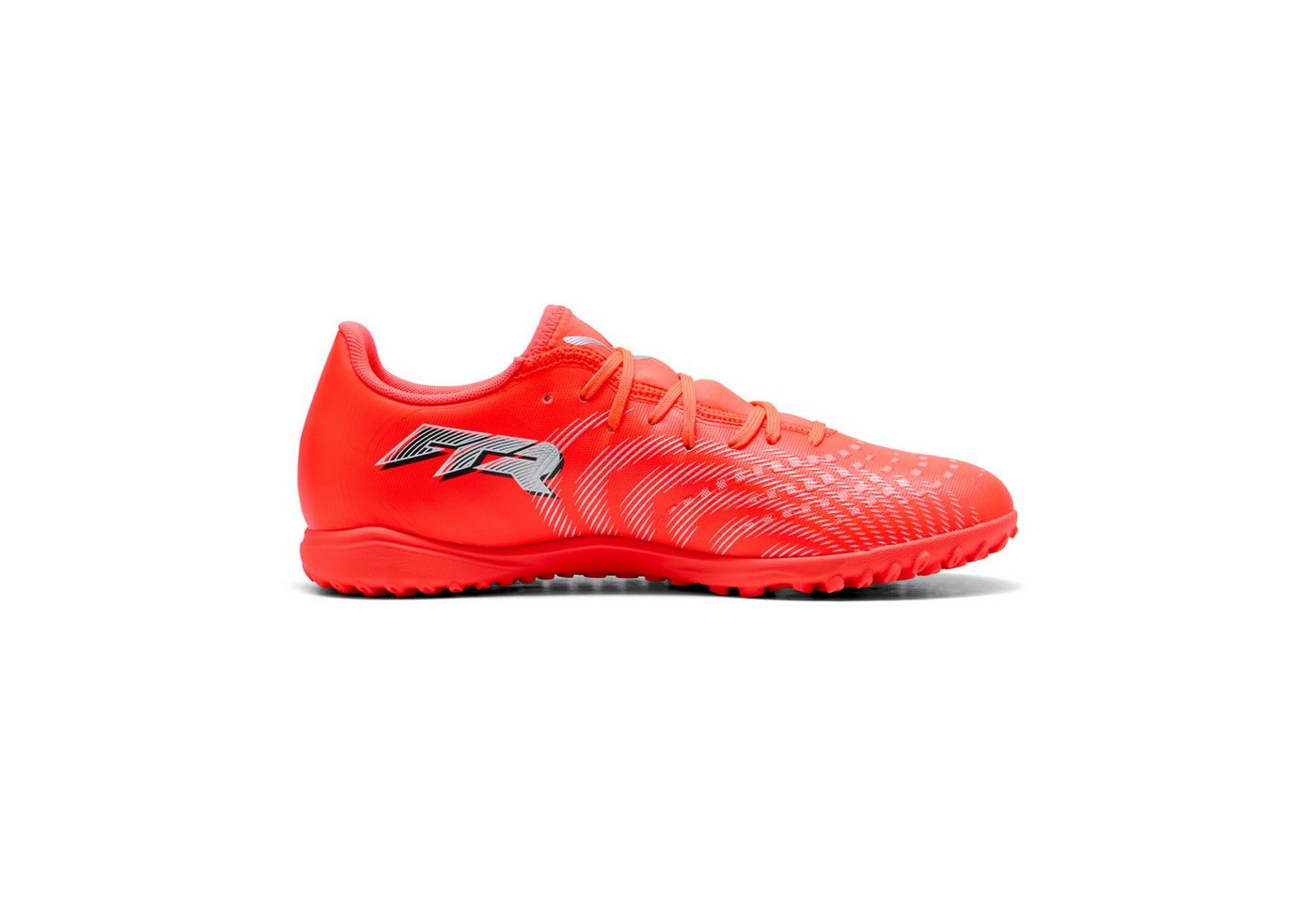 PUMA FUTURE 9 PLAY TT Fußballschuh für harte Naturböden und Kunstrasen, mit elastischer Slip-on-Zunge Bild 4