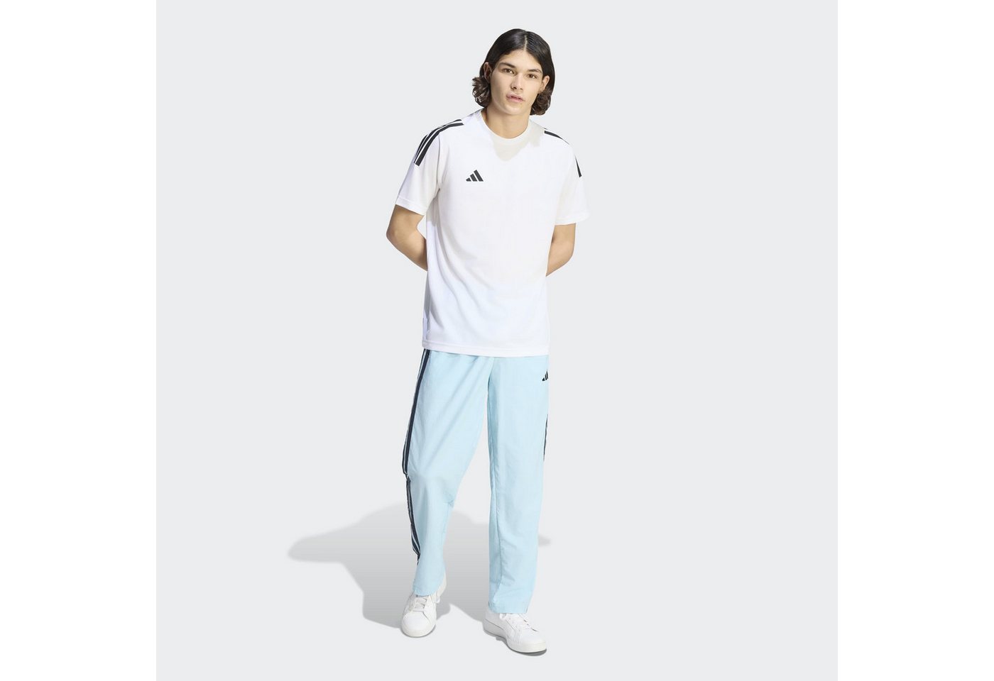 adidas Sportswear Sporthose M 3S WV OH PT W für Erwachsene, mit Kordelverschluss, aus Kunstfaser