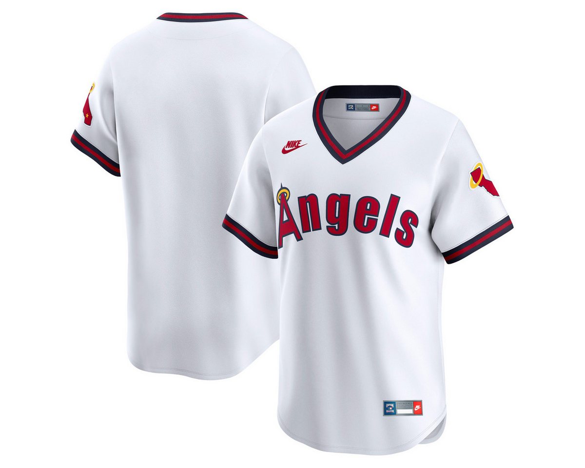 Nike Baseballtrikot Nike Trikot California Angels Nike MLB Cooperstown