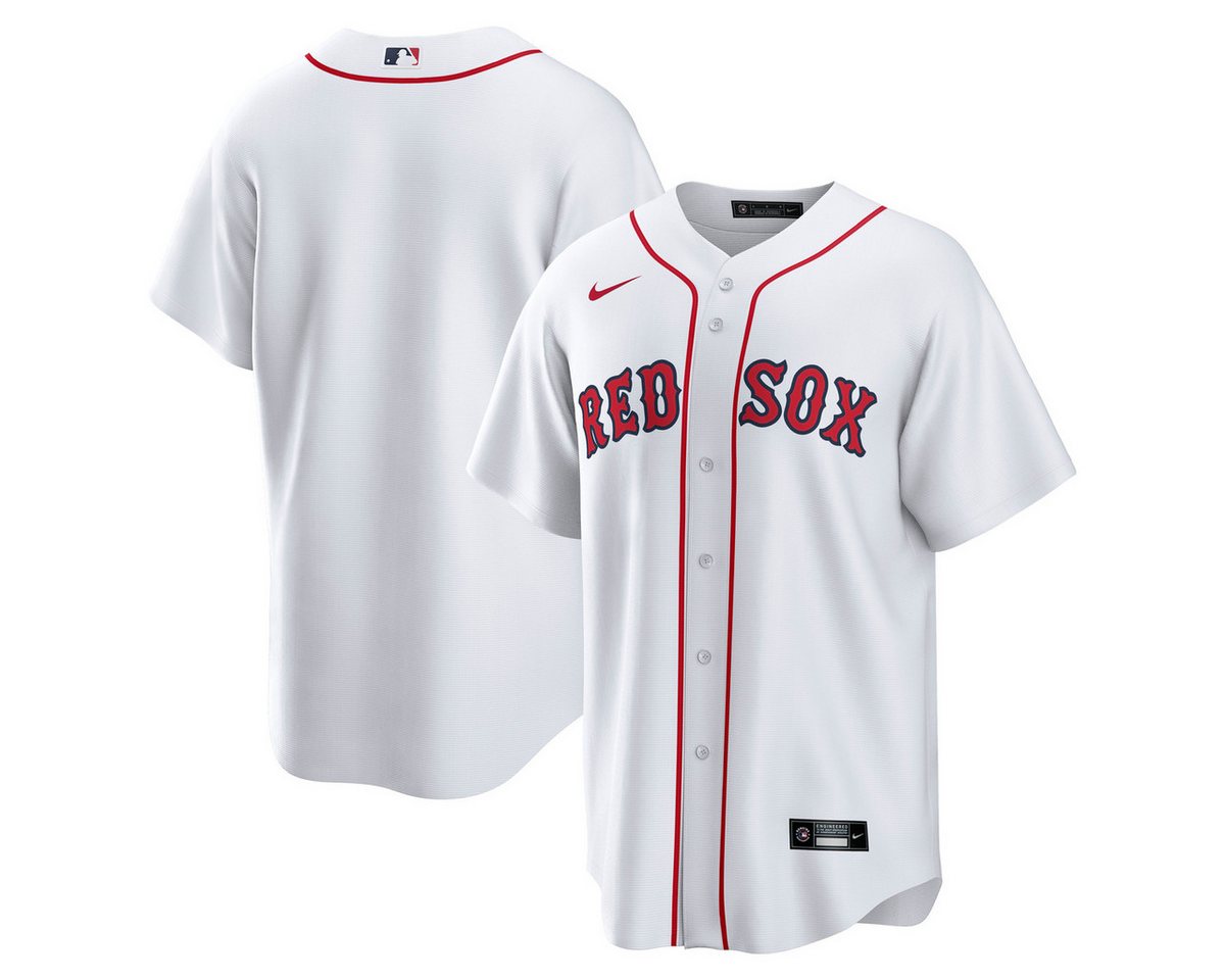 Nike Baseballtrikot Nike Trikot Boston Red Sox Official Replica Home