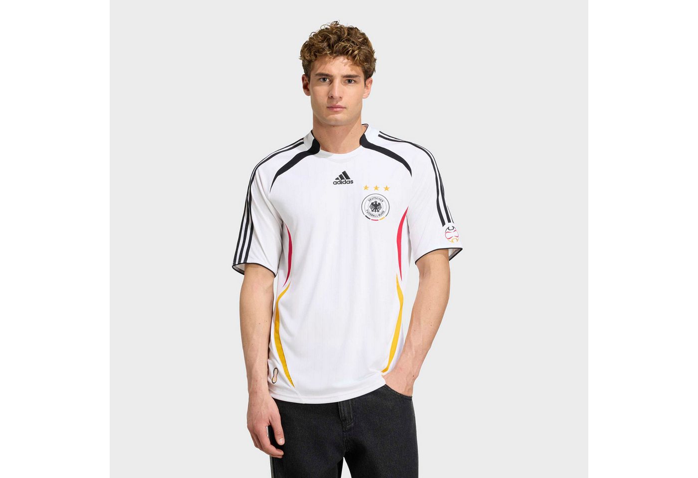 adidas Performance Fußballtrikot DFB H JSY 06 aus Polyester, mit Rundhalsausschnitt, reguläre Passform Bild 4
