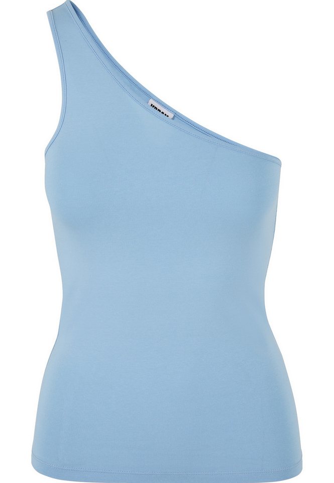 URBAN CLASSICS Yoga & Relax Shirt Urban Classics Damen Ladies Asymmetric Top (1-tlg) Bild 3