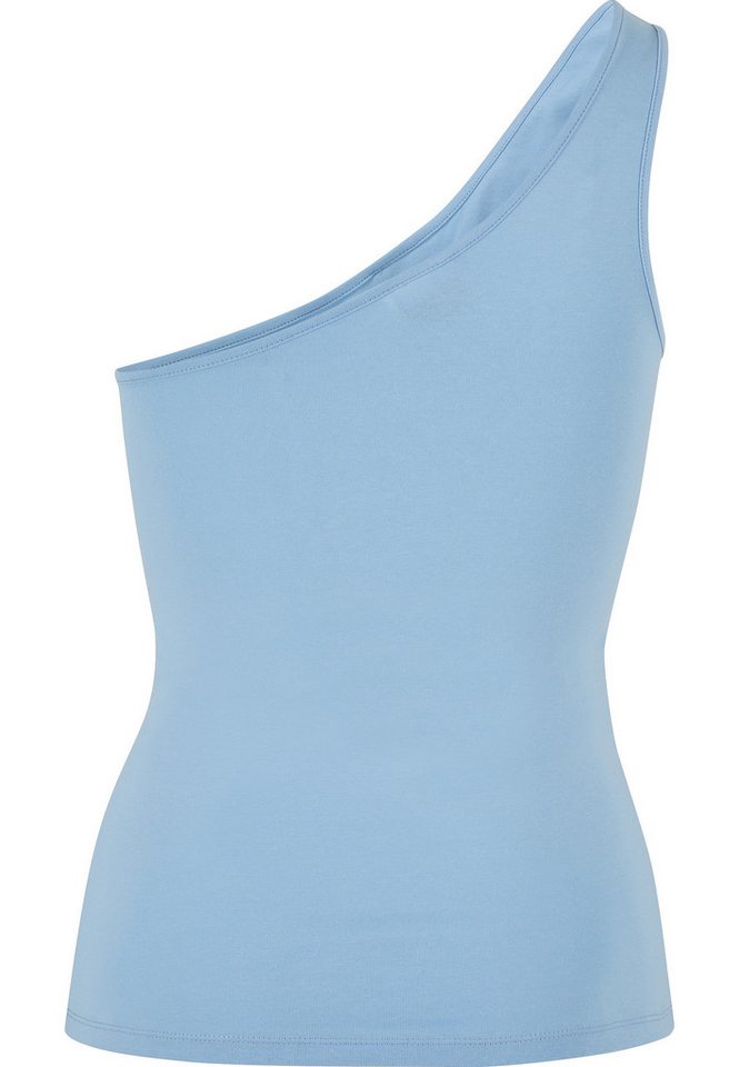 URBAN CLASSICS Yoga & Relax Shirt Urban Classics Damen Ladies Asymmetric Top (1-tlg) Bild 5