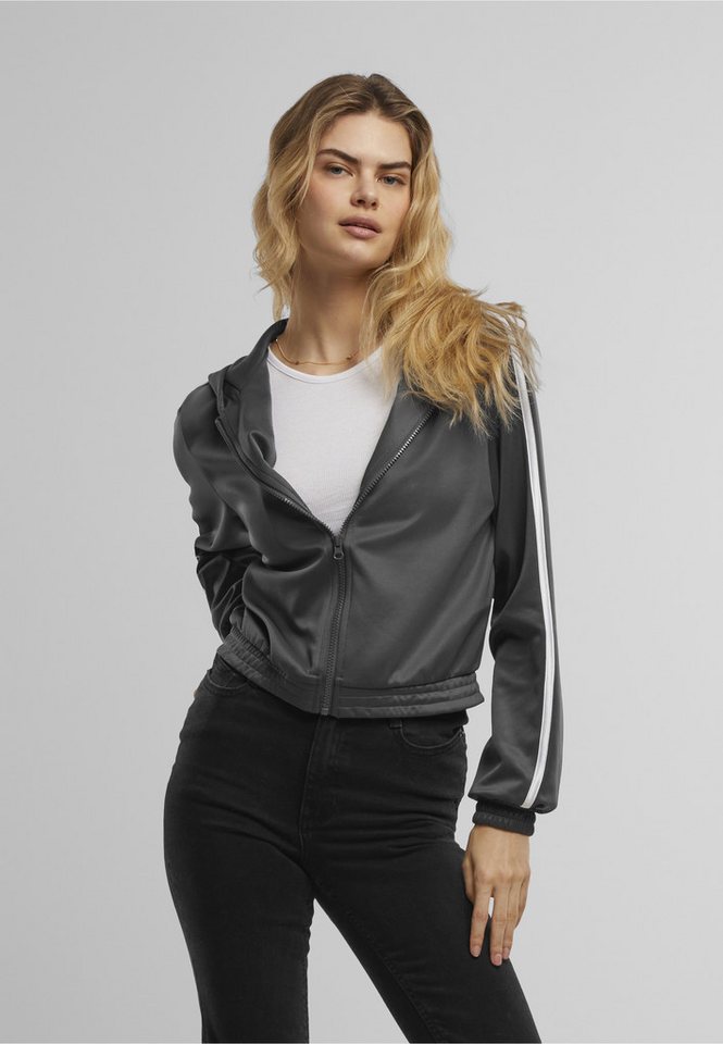 URBAN CLASSICS Trainingsjacke Urban Classics Ladies Cropped Track Jacket (1-St) Bild 2