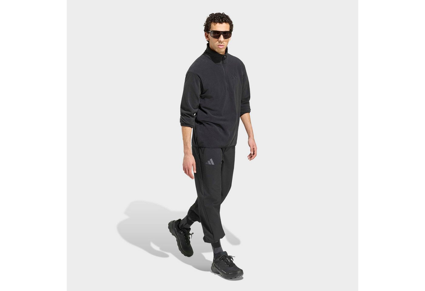 adidas TERREX Rollkragenshirt MULTI ESSENTIALS, REISSVERSCHLUSS BIS ZUR BRUST