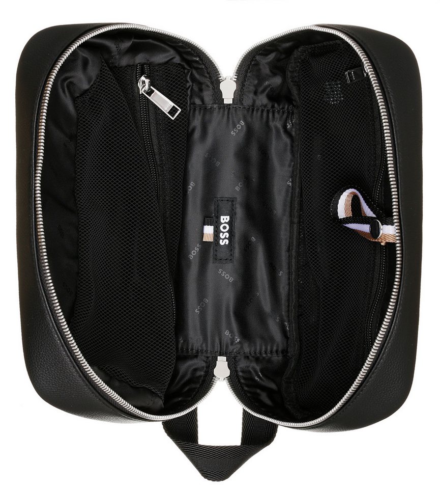 BOSS Kulturbeutel, Unisex Minibag, Hygienebeutel, Kosmetiktasche mit Tragegriff