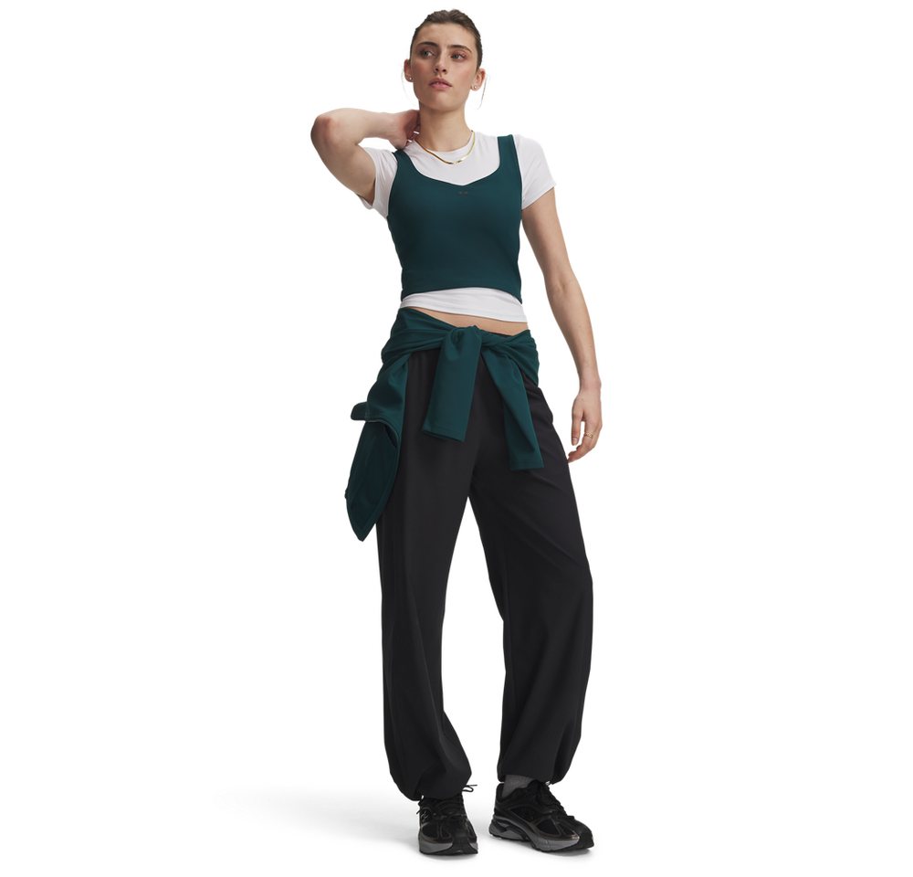 Under Armour® Trainingshose RIVAL WOVEN PANT sportlicher Stil, aus Polyester und Elasthan, auch in großen Größen Bild 2