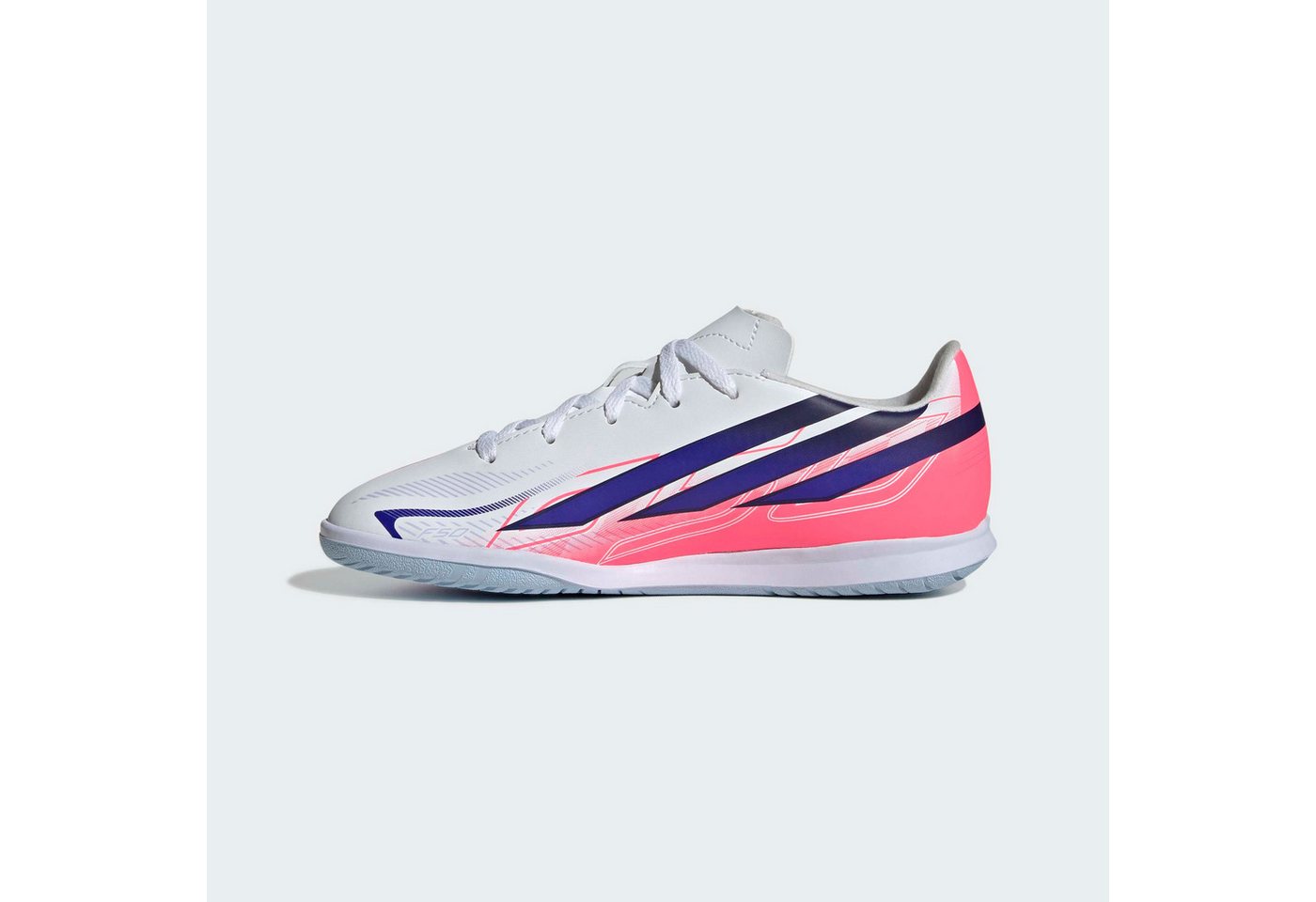 adidas Performance F50 HYPERFAST CLUB KIDS, HALLE Fußballschuh für Hallenboden, für Jugendliche & Kinder Bild 5